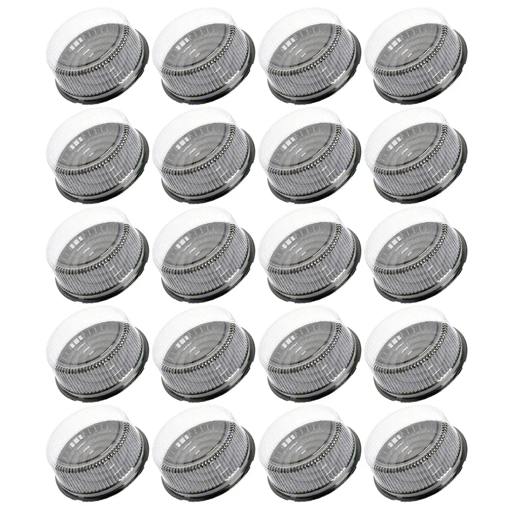 

20 Pcs Muffin Packing Box Cake Birthday Individual Cupcake Container Plastic Clear Holder