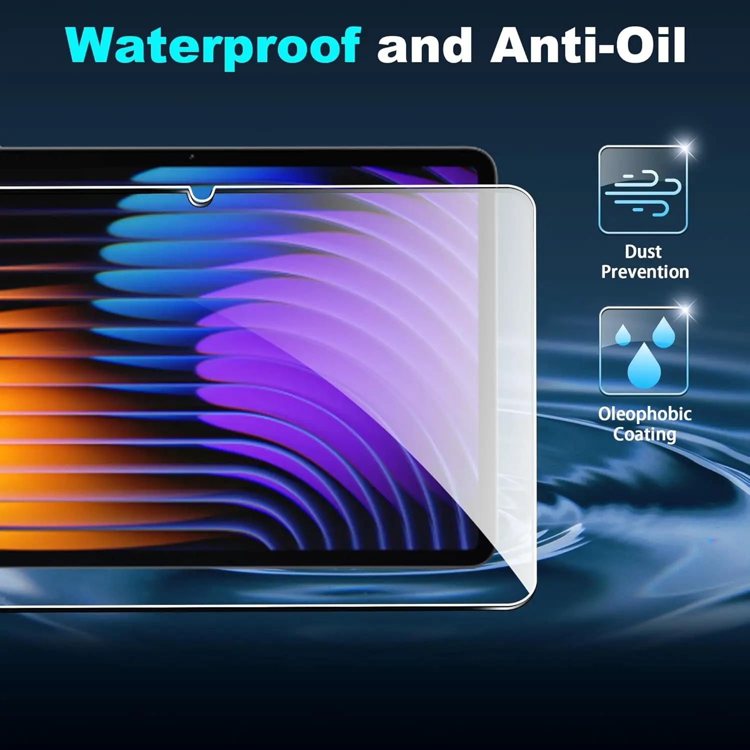 For Xiaomi Pad 7 Pro 11.2 Inch Tempered Glass Screen Protector For MI Pad 7 2024 Tablet Anti Scratch HD Clear Protective Film 3