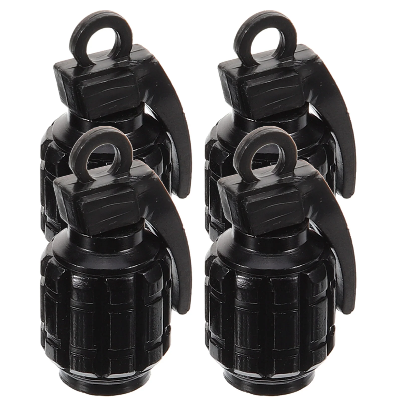 

4pcs Bonnet Valve Stem Caps Wheel Valve Caps Car Accessories for Men