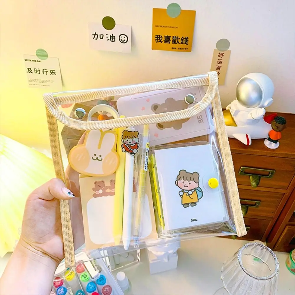 

Card Bag Multifunction Bag Pencil Bags Female Coin Purse Small Item Bag Transparent Storage Bag Cosmetic Bag Makeup Case