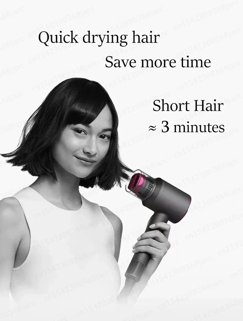 Automatische Schaukel Düse Für Dyson Supersonic HD01 HD15 Düse SenCiCiMen X13 Super Haartrockner Schütteln Düse Styling Werkzeug Zubehör – Detail 8