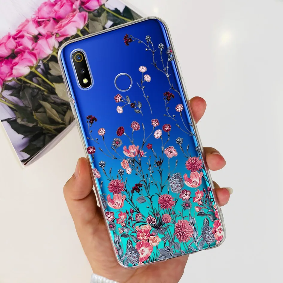 Butterfly Design Soft Clear Silicone Protective Phone Case