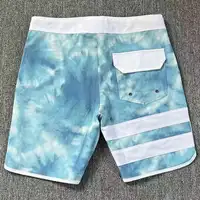 New Summer Beachshorts Mens Surf Pants 4Way Stretch Swim Board Shorts Spandex Waterproof Bermuda Quick-Dry Trunks E1008 2