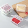 Butter Cheese Storage Box Portable Refrigerator Fruit Vegetable Fresh-keeping Organizer Box Transparent Cheese Container 1