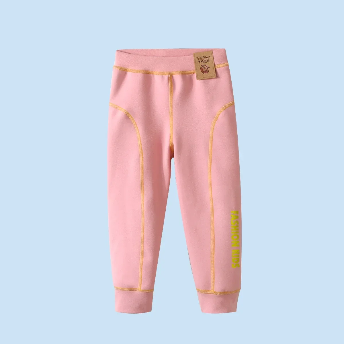 Baby Girls Boys Pants Toddler Kids Letter Printed Leggings Teens Warm Bottoming Home Wear Autumn Winter Children's Clothing