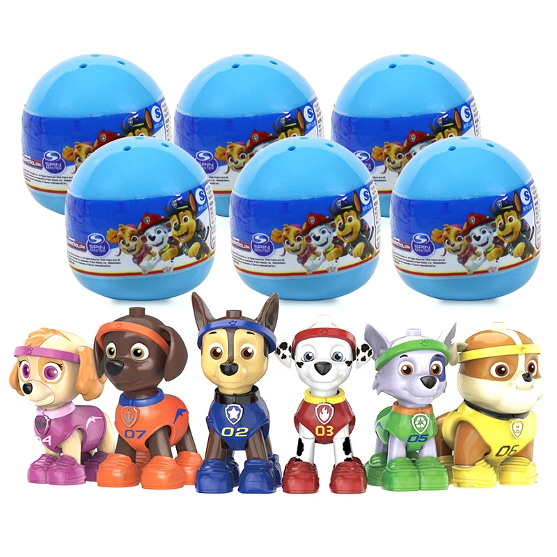 Paw Patrol Ryan's Toy Review Blue Egg Paw Patrol Doll Egg Paw