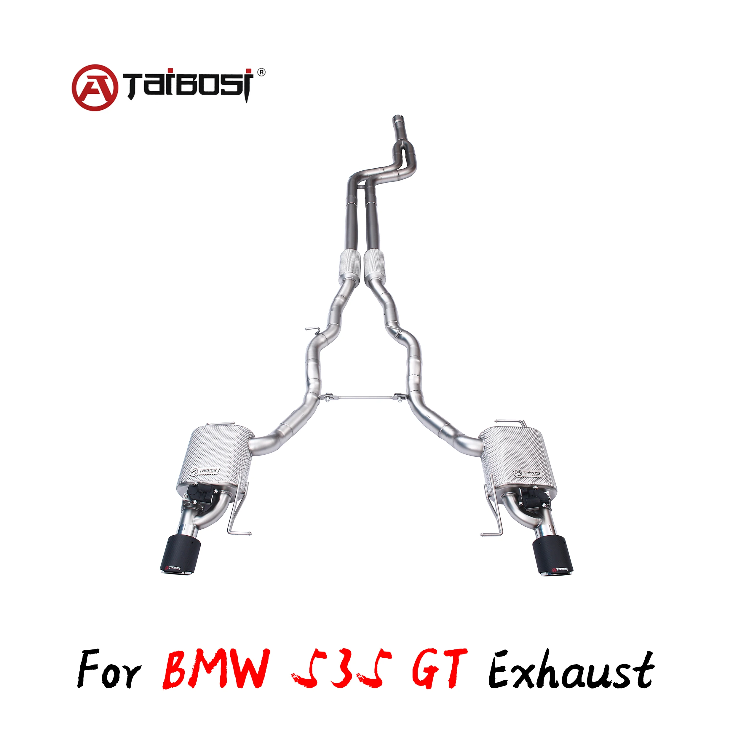 

For BMW 5 Series GT 528i 535i 550i Exhaust Catback Taibosi Performance Vacuum Electric Valve Remote Control Car Muffler Cutout