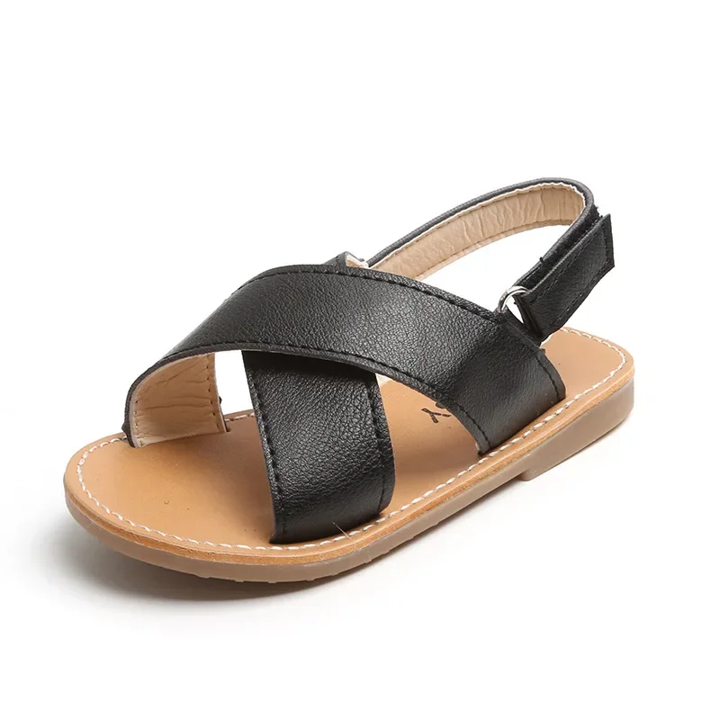 Kids Simple Summer Sandals Open Toe Beach Shoe