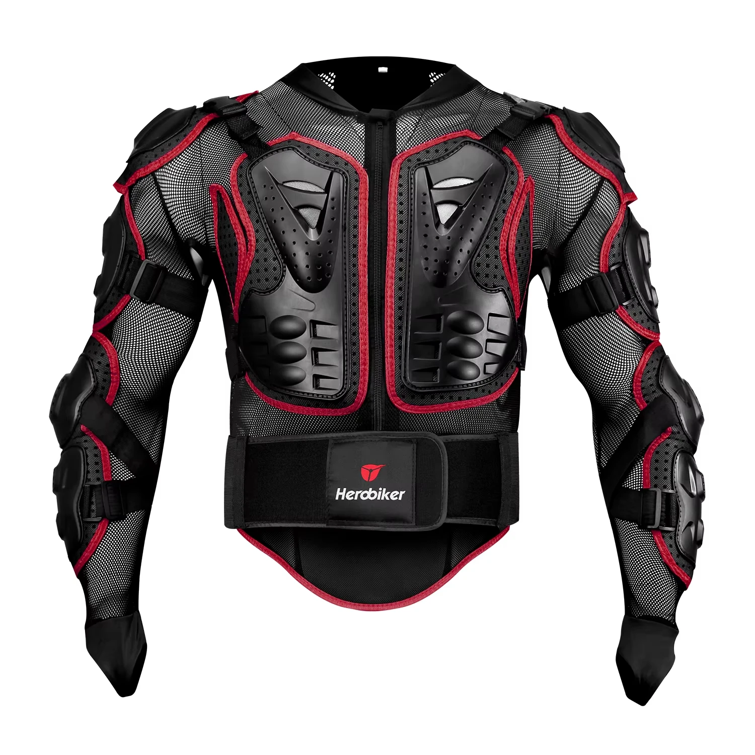 Men's 5XL Full Body Armor Motorcycle Jacket - Premium Motocross Protective Gear