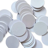5/10pcs N-tag215 Coin TAG Key Round Tags Diameter 25 mm Self-adhesive Ultralight RFID Tags 2