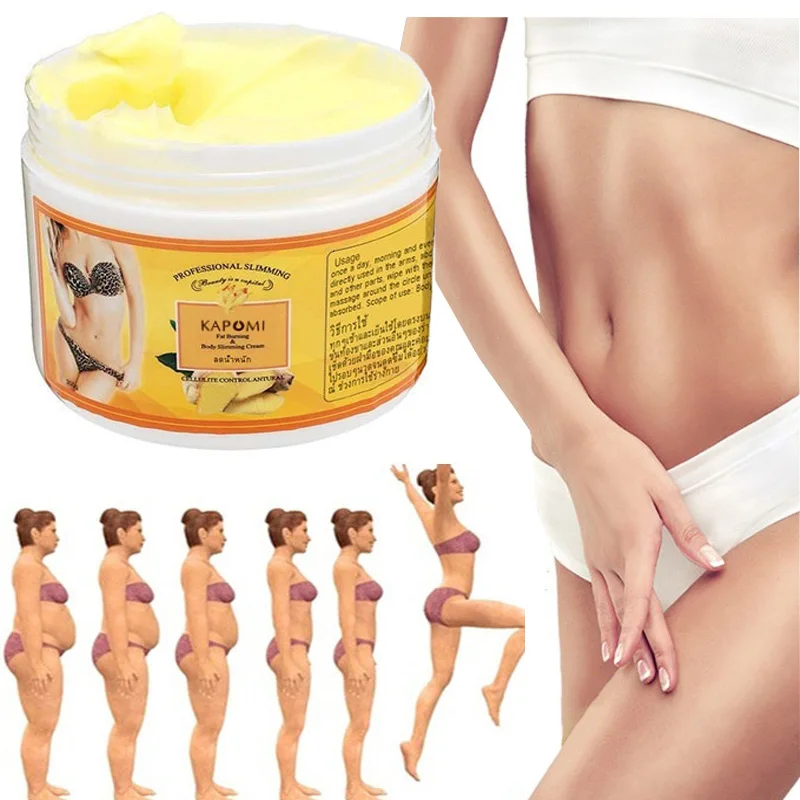 Fedt 50g Ingefær Forbrændende Cr Anti-cellulite Fedt Opstrammende Helkrops Slankende Vægttab Massering Ben Krop Talje_voghion.com