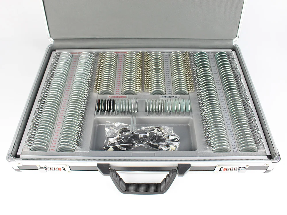 266 Metal Rim Trial lens set Optometry Trial lens Case Aluminium case Free Trial Frame Related items Customer Reviews Specifications Description Store You may also like  Customer Reviews Due to our system upgrades, this content is currently unavailable in your region. Specifications Structure optical lenses Material glass Brand Name Besmic Origin Mainland China Certification CE Item Name Trial lens set Description Report Item / Suspicious Activity Ship to United States AliExpress commitment