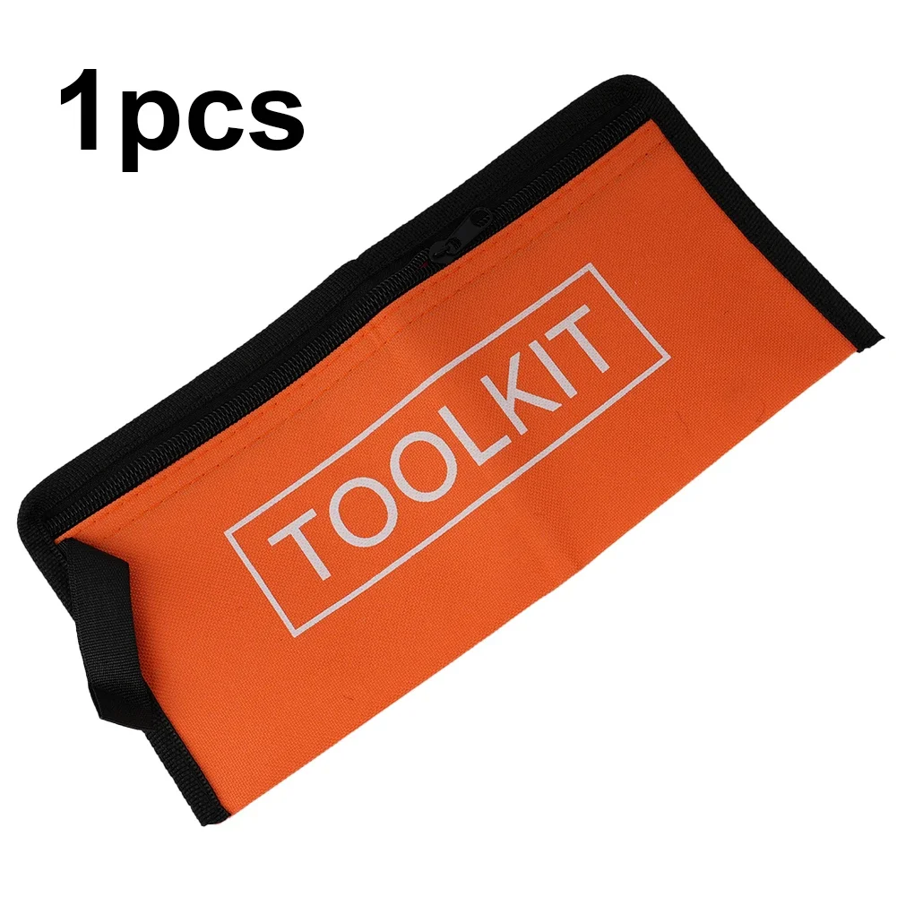 Bag Tool Pouch for Storing Small Tools 28x13cm Canvas Case Orange Pouch Bags Waterproof
