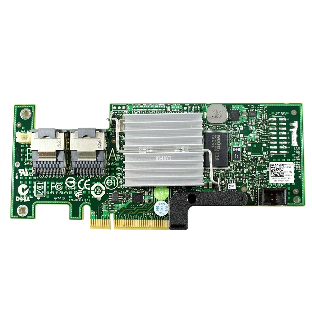 Cartão Controlador de Raid para Psu Perc H200 6gb Pci-express 2.0 6gbps Sas 3j8fw 03j8fw 047mcv Sata3 Sas Cartão de Passagem