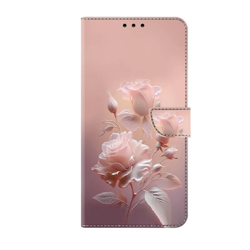 Luxurious 3D Leather Flip Phone Case Cover
