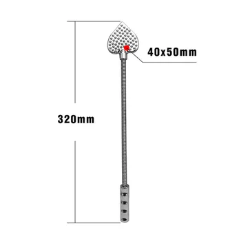 Stainless Steel Rivet Spanking Paddle Slave Riding Crop for Adults Sex Play Sexual Abuse Whip Flirting Fantasy Adult Toy SM Tool 6