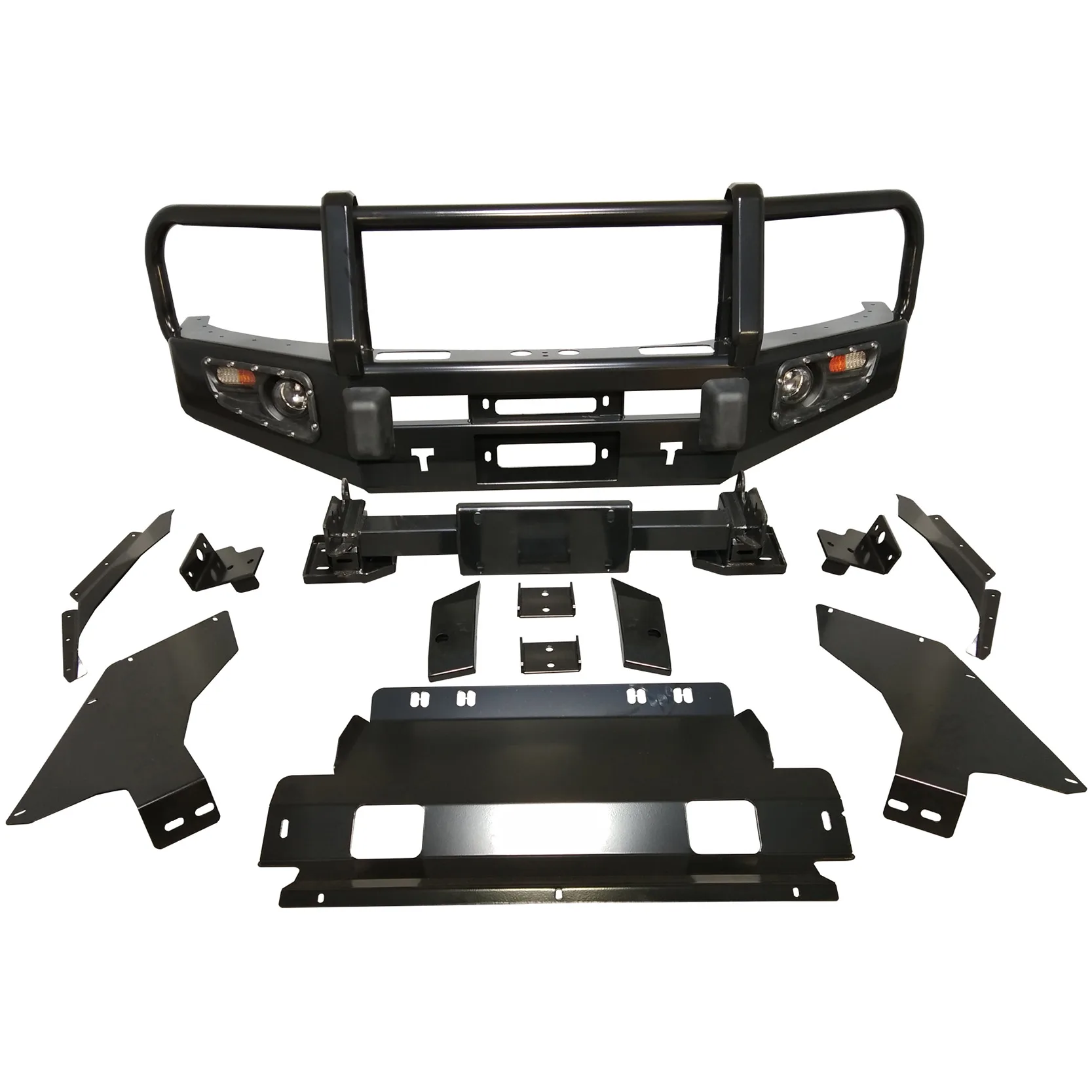 

Hilux REVO ROCCO Steel Front Bumper 2015-2021 steel bumper bar car bumpers auto body systems