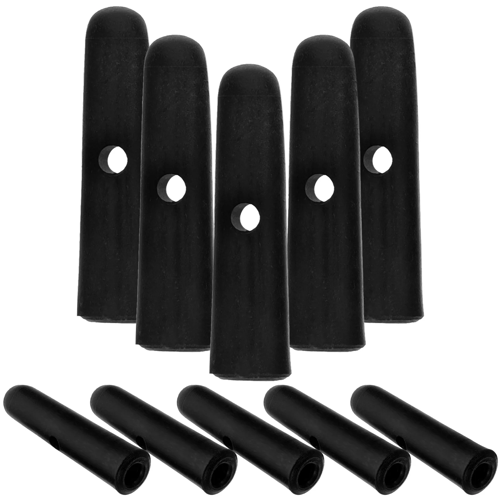 

10Pcs Umbrella Tail Beads Replacement Umbrellas Rain Small Beads Long Handle Repairing Supplies Metal Folding Accessories Tail