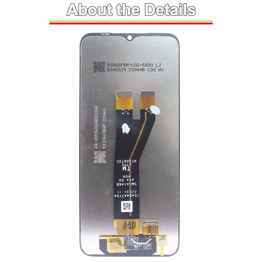 High-Quality LCD Display Touch Screen Digitizer Assembly Replacement for Samsung Galaxy A14 4G