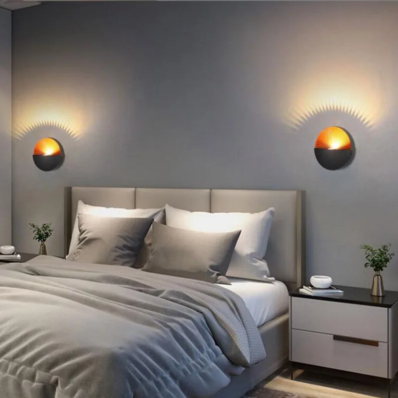

5W LED Indoor Wall Lamp Bedroom Living Room Bedside Lamp Modern Home Lighting Balcony Corridor Wall Light Decorate Sconce