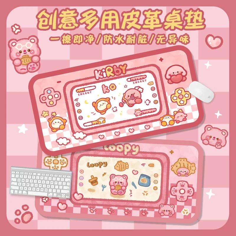 창의적인 게임 콘솔 Kabi 마우스 패드, 게이밍 키보드 패드, 핸드헬드 사무실, 여아, 소년, 가정용, 특대 손목 패드