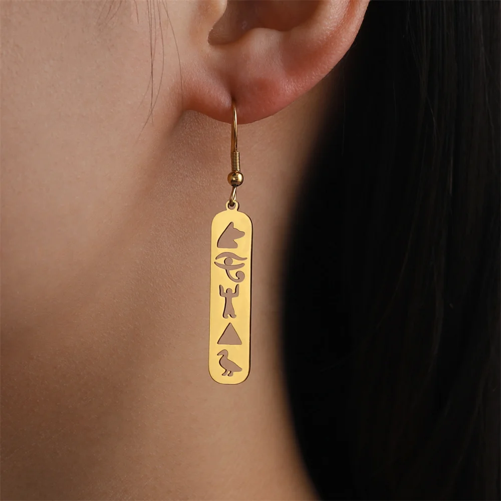 Uomini Antichi Retrò Antichi Neri In Acciaio Inossidabile Antico Anubi Faraone Egiziano Copto La Collana A Sospensione Religiosa Ankh Da 4,91 € | DHgate