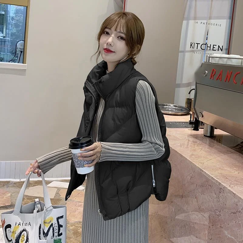 Nuovo gilet autunnale per abbigliamento invernale in cotone snellente, versatile e caldo_voghion.com