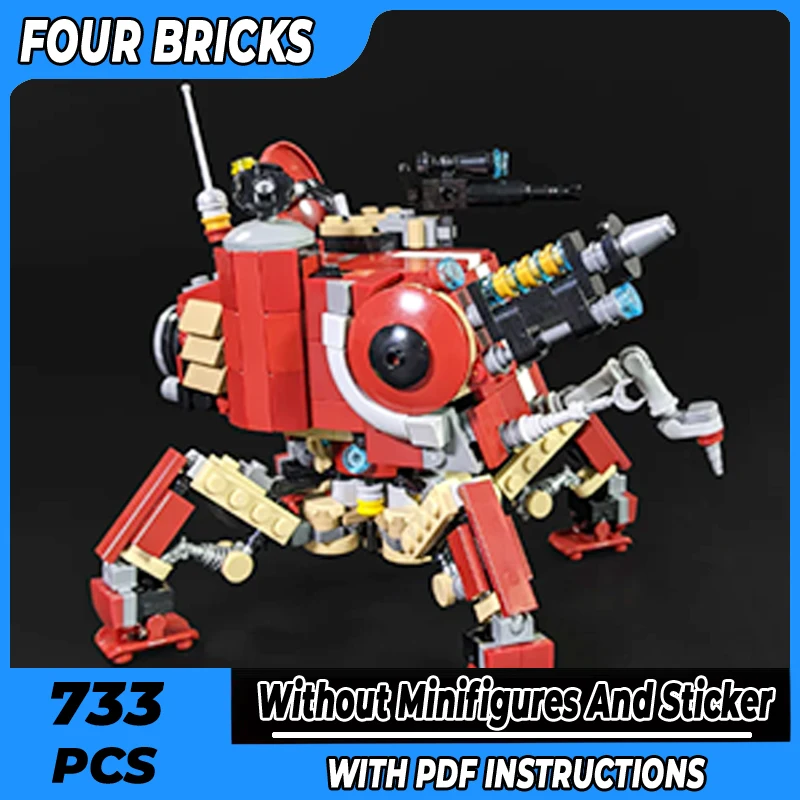 

Moc Building Bricks Military Model Imperial Combat Walker Technology Modular Blocks Gifts Toys For Children DIY Sets Assembly