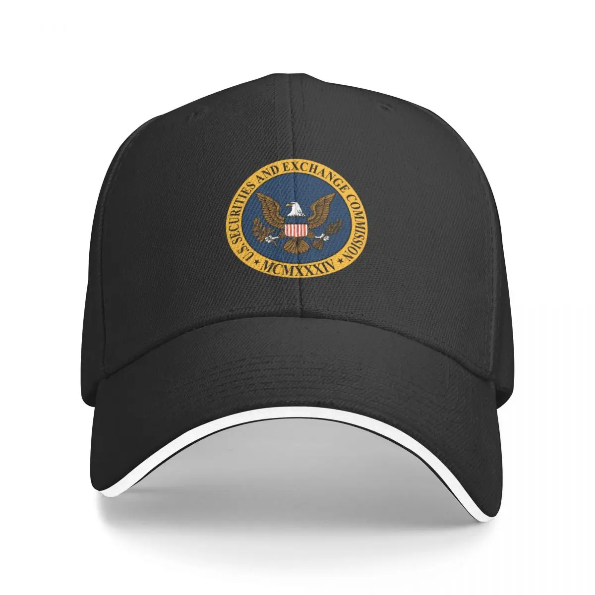 

US SECURITIES AND EXCHANGE COMMISSION SEC Baseball Cap custom Hat Sunhat Men Caps Women's