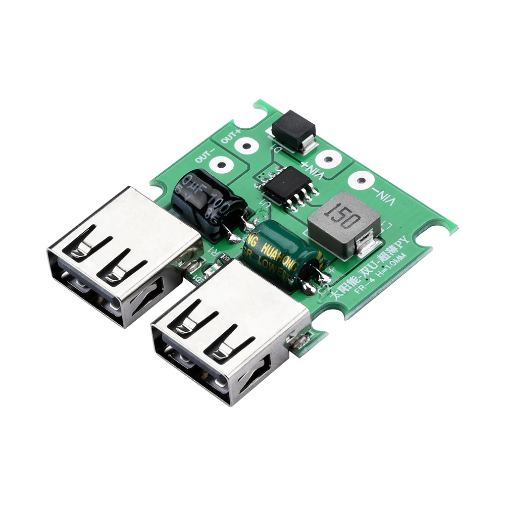 5V 3A Solar Panel Power Bank Dual USB Charge Voltage Controller Regulator Charger 5-30V Maximum Output Current 2000mA 3000mA solar controller