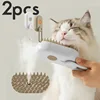 Steam Pet Brush 3-in-1 Massage Dog Steamy Brush Spray Beauty Tangled and Loose Hair Removal Cats Grooming Comb Dogs 1