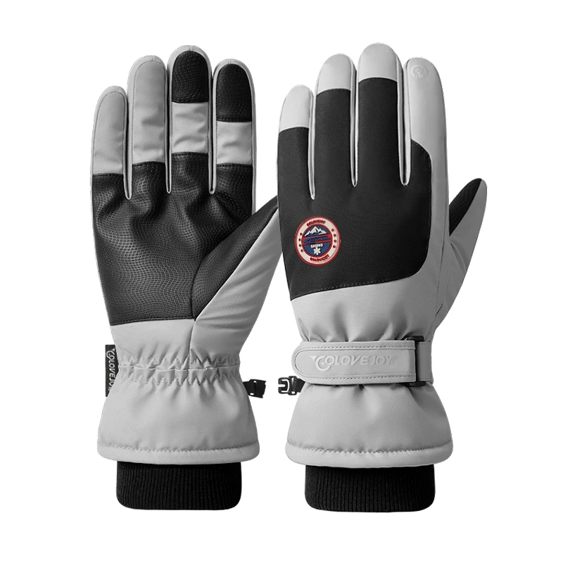 2024 New Men Women Winter Ski Gloves Waterproof Ultralight Snowboard Gloves Motorcycle Riding Snow Keep Warm Windproof Gloves 2