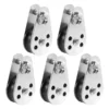 5PCS Stainless Steel M25 Pulley Block Hanging Wire Towing Wheel Lifting Wire Rope Cable Pulley Roller 2