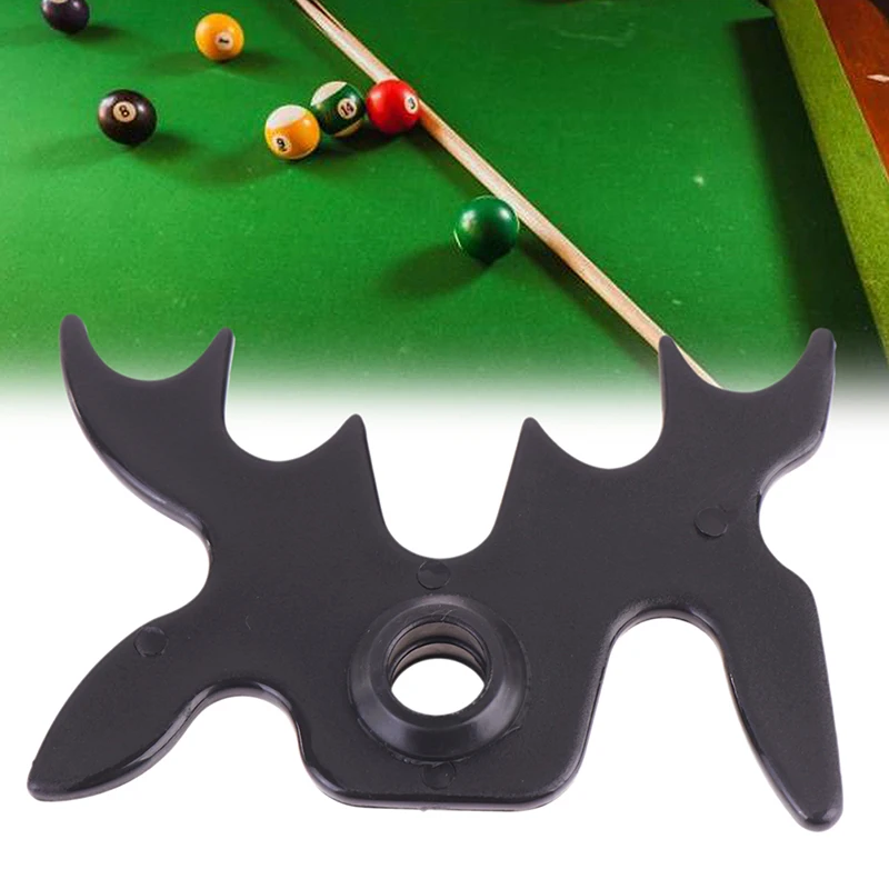Billiard Cue Rack Snooker Billiards Cue Rack Bridge Head Cross Antlers Rod Holder Accessories Black Moose for Pool
