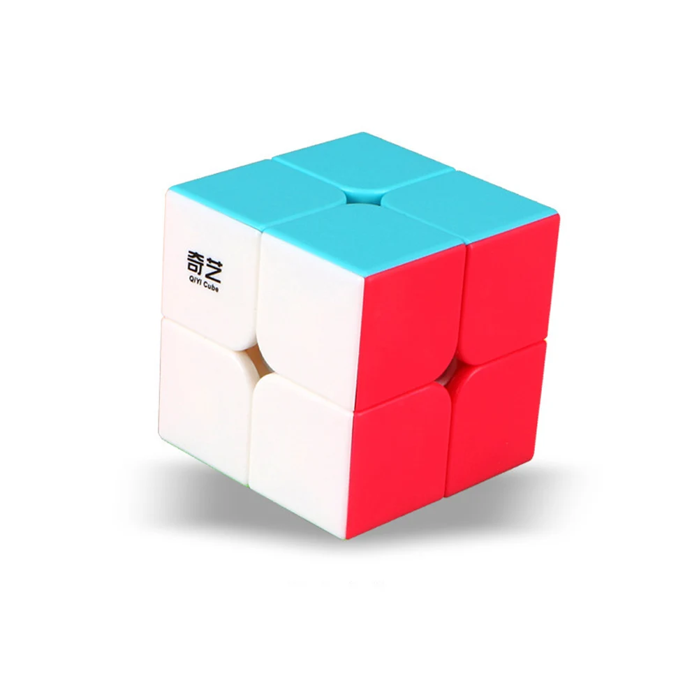 QiYi2x2x2 Mini Pocket Cube MeiLong Speed ​​2x2 Magische Kubus Beroepskubus Onderwijsspeelgoed