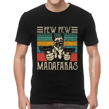 

Pew Pew Madafakas T Shirts Men Graphic T Shirt Vintage Belgian Shepherd Malinois Dog Animal Tshirt Cotton Oversized Tee Top