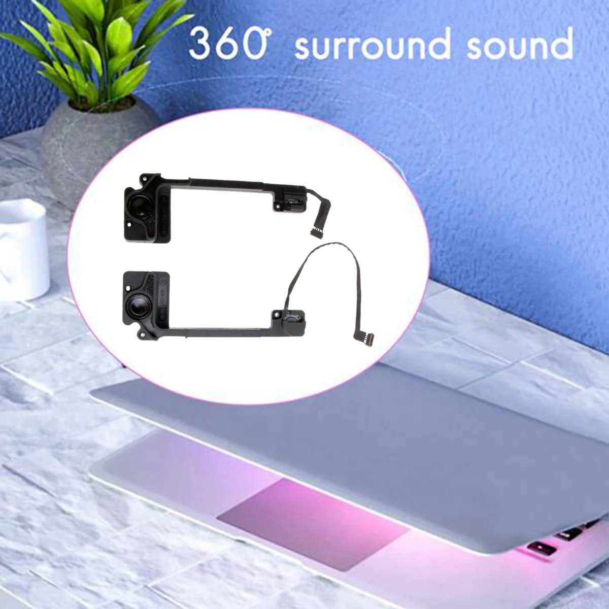 Computer Speaker A1502 Laptop Left and Right Speakers for Macbook Pro Retina 13 Inch A1502 Built-in Speaker Replacement 2013 2014 2015