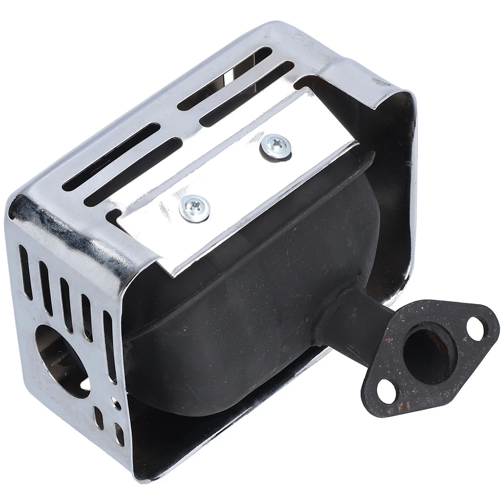 

Silencer Exhausts Muffler Exhaust Stainless Steel Generator For Gasoline Engine 6.67 Cm/2.6 Inches Generator Accessories