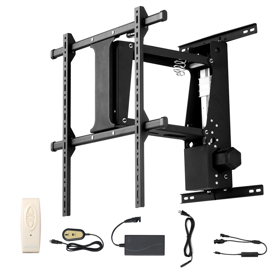 Motorized Adjustable TV Wall Mount for Various Sizes