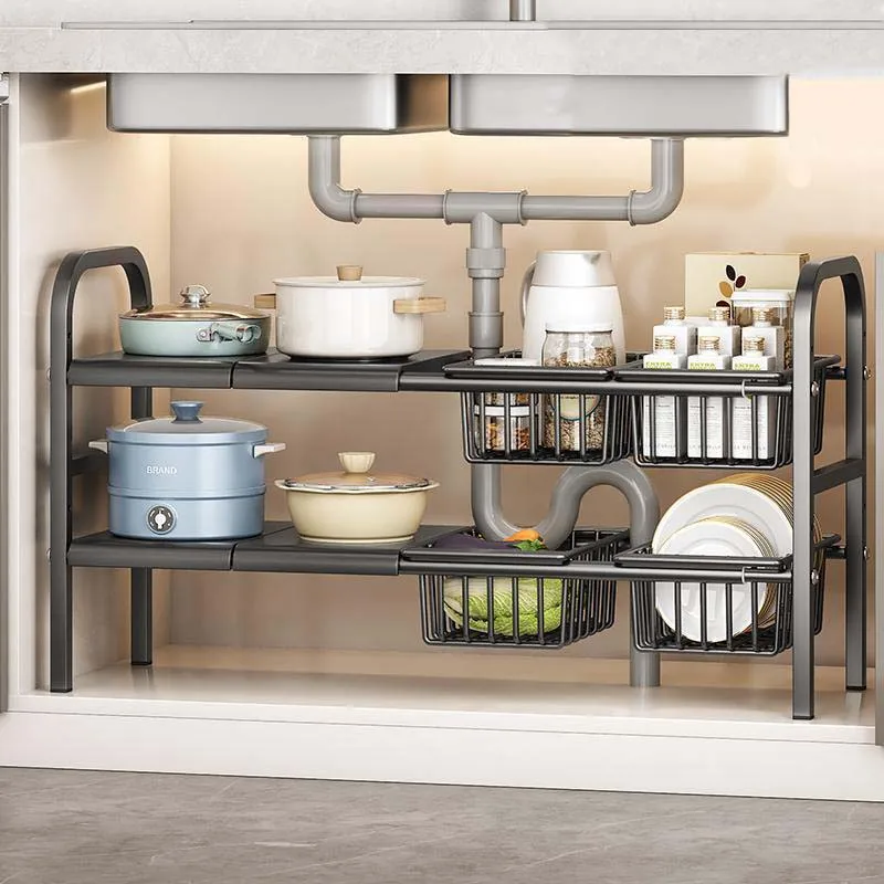 Estante Almacenaje Cocina Three Capreolus Cestas Organizadoras De