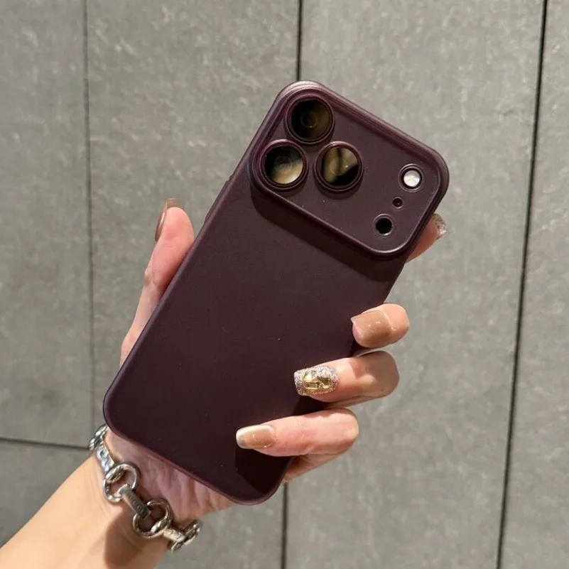 Luxury Translucent Slim Matte Protective Case - Ultra Thin Hard Shockproof Cover