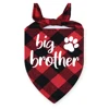My Big Sister / Brother Has Paws Matching Dog Bandana and Toddler Romper Baby and Dog Matching Outfits Baby Announcement Gifts 6