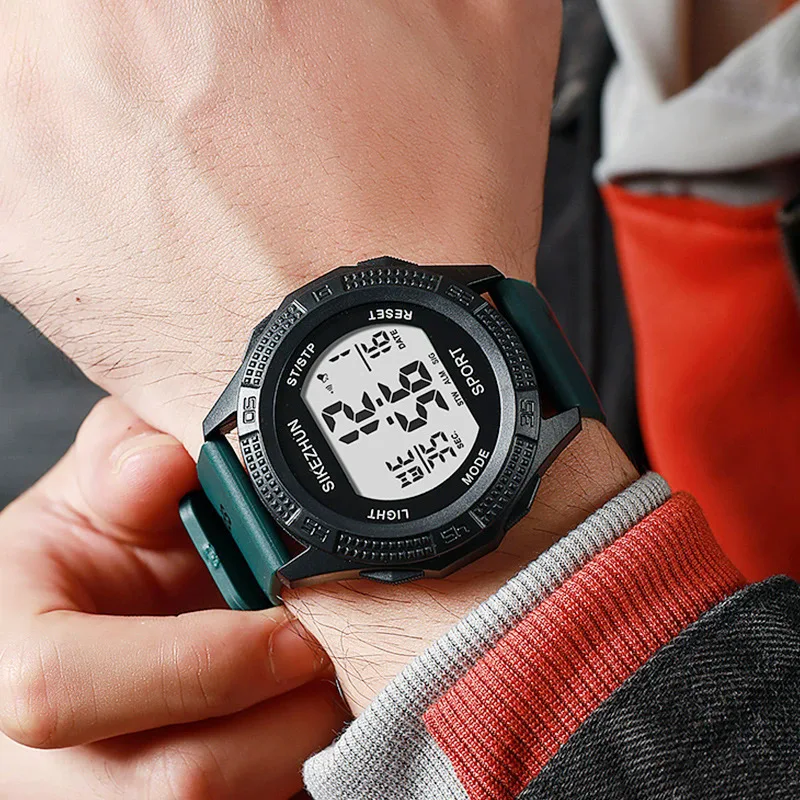 Multi-Functional LED Luminous Student Electronic Watch