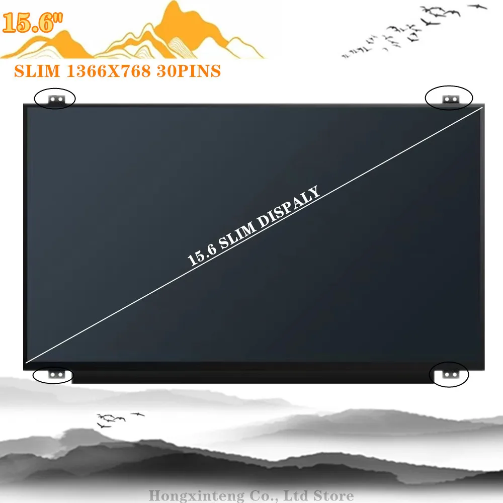 Polegada Fino Nt156whm-n42 N156bge-eb2 Ltn156at37 B156xtn04.0 Lp156whb tp D541n a1 para Asus Laptop Exibição 1366*768 Pinos 30 15.6 - Imagem 6