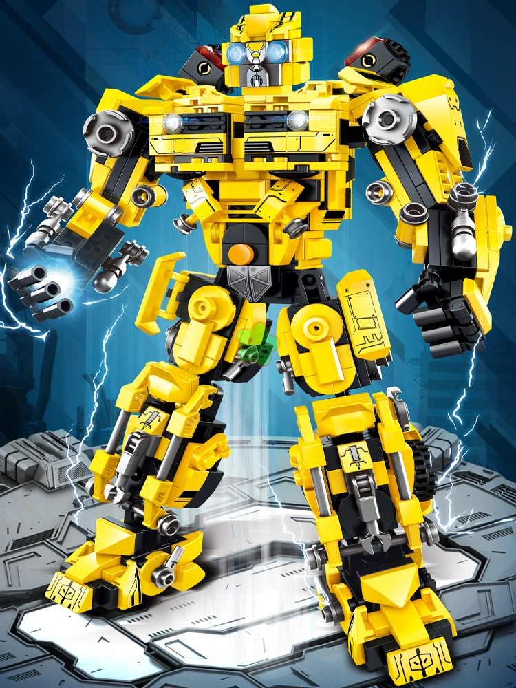 Building Block Set in Action