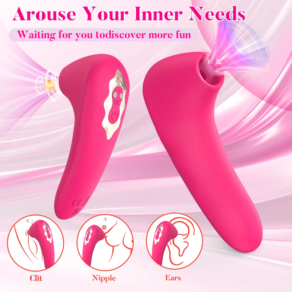Powerful Sucking Vibrator 10 Suck Modes G Spot Oral Clitoris Stimulator Nipple Vacuum Massager Sex Toys Women Masturbator Clit Sucking Vibrator