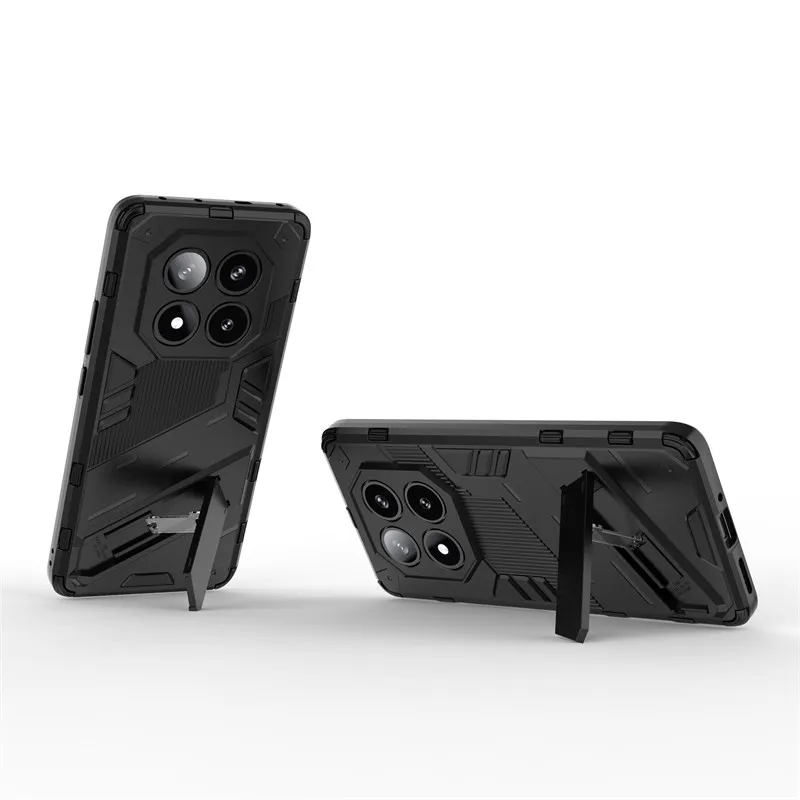 Armor Shockproof TPU Stand Holder Phone Case - Durable Back Cover