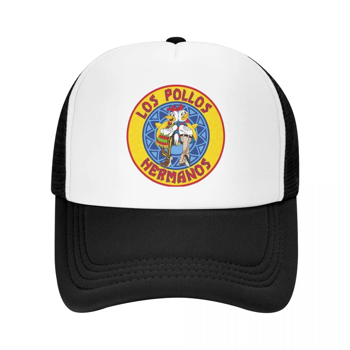 Baseball Cap Baseball Caps Baseball Hats Trucker Hat Los Pollos Hermanos Chicken Trucker Hat Men Hip-Hop Breaking Bad Hat Sun Caps Dad Snapback Caps Mesh