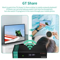 GTMEDIA V8X Приемники спутникового телевидения DVB S/S2/S2X 1080P HD Встроенный 2,4G WiFi Слот для карты CA Smart Set Top Box Испанское место — изображение 5