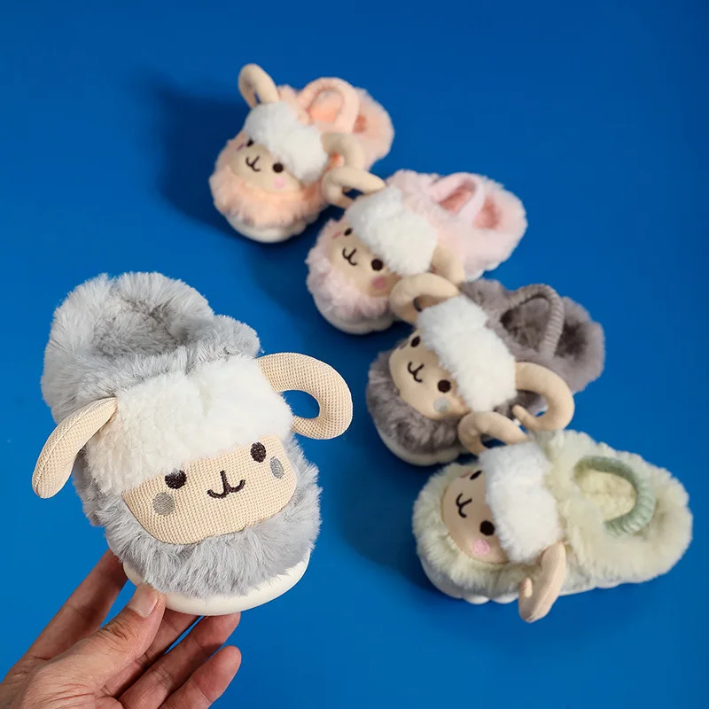 

Тапочки детские зимние Нескользящие, х/б, Нескользящие